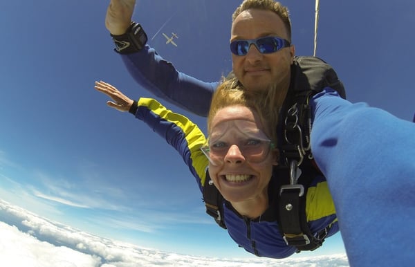 skydiving