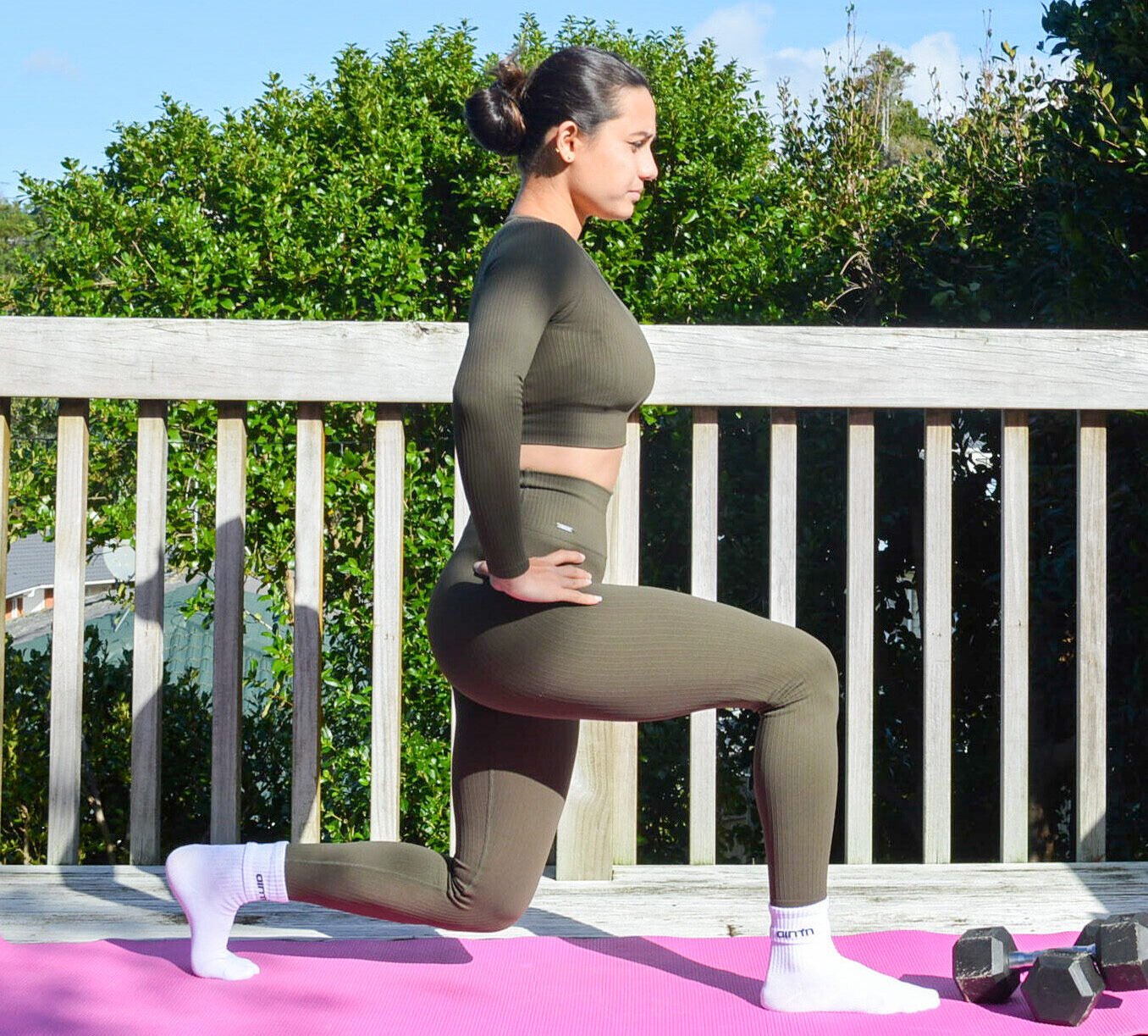 Just for Mums Mission - Lydia lunging