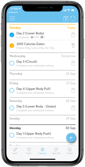 online-training-calendar-1 - just for mums