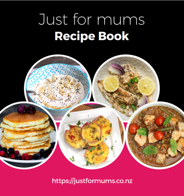 Just for mums recipe book